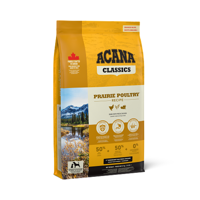 Acana Prairie Poultry Xira Trofi Skulou me Poulerika 2kg